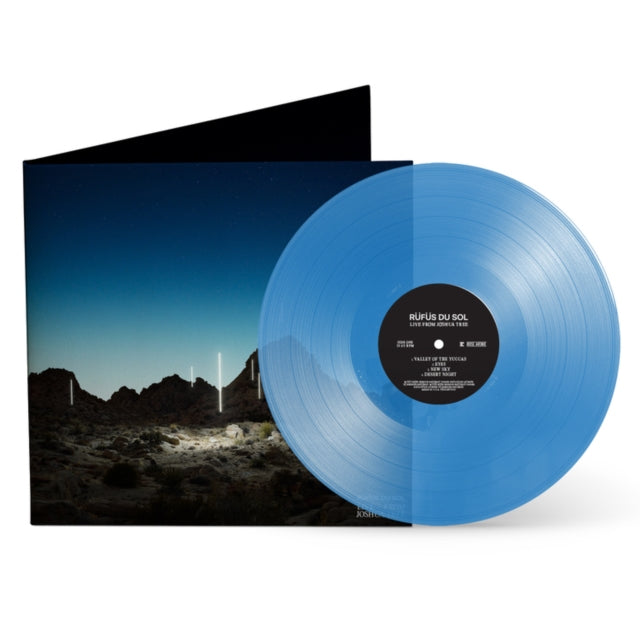 Rufus Du Sol - Solace & Atlas (10 Year Anniversary Box Set/3LP/White & Blue Vinyl/Slipmat) & Live From Joshua Tree (Transparent Light Bue LP Vinyl) (I)