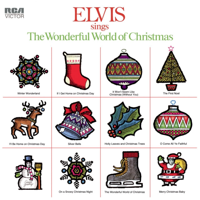From Elvis In Nashville (2LP) & Elvis Sings The Wonderful World Of Christmas & Elvis Presley (Limited/Transparent Green LP Vinyl/180G) & For LP Fans Only (Translucent Blue Vinyl/180G) & Essential Elvis Presley