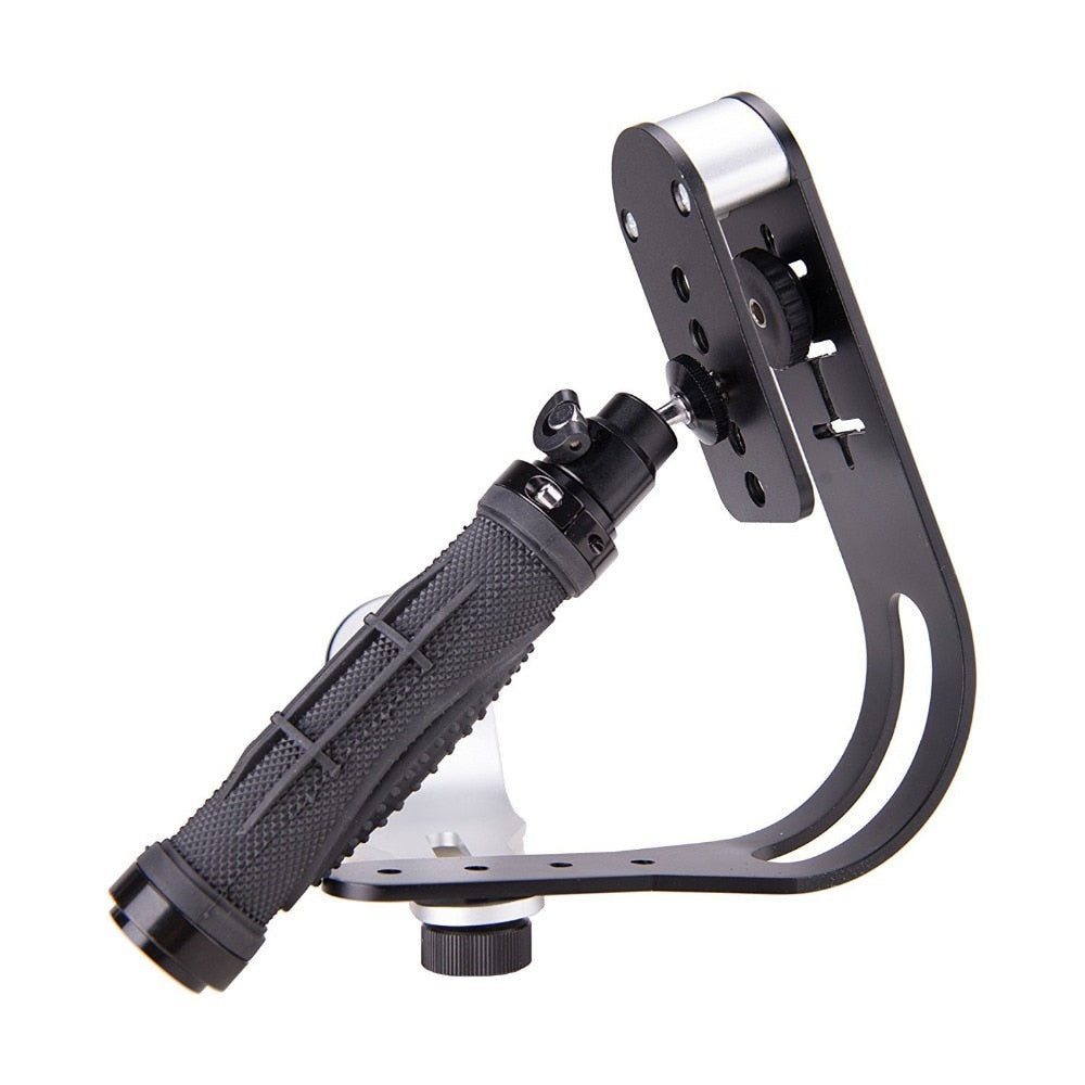Mini handheld stabilizer Video Steadicam for Digital Camera HDSLR DSLR Camcorder DV Mobile Phone + Gloves free shipping