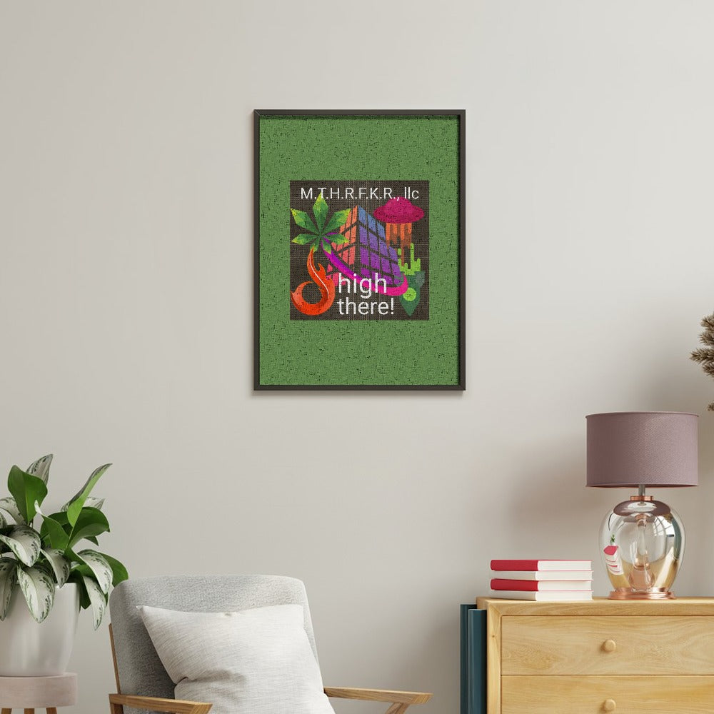 Digital painting DIY gif "high there