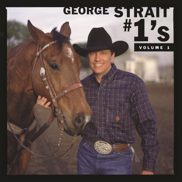 George Strait - Ocean Front Property (LP) & #1'S Volume 1 (Blue LP Vinyl) & #1'S Volume 2 (Tan LP Vinyl) & Icon