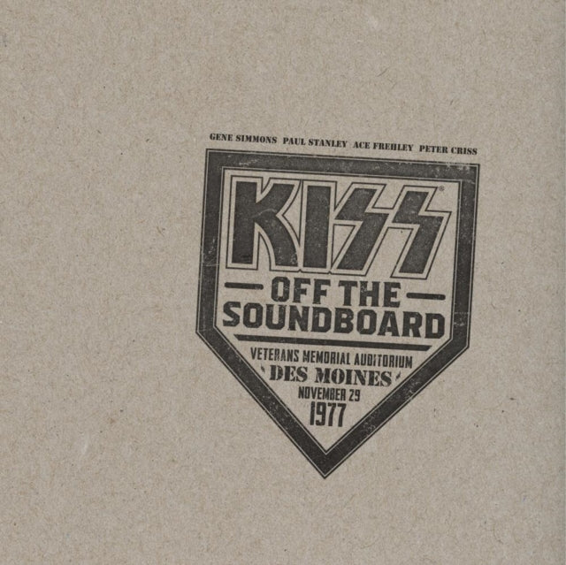 Kiss Off The Soundboard: Tokyo 2001 (3LP) & Kiss Off The Soundboard: Live In Des Moines (2LP) & Kiss & Peter Criss