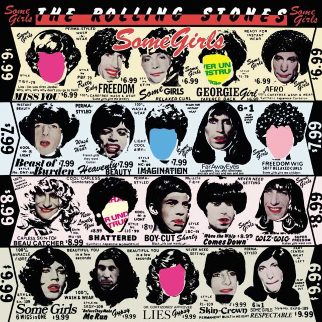 Rolling Stones No.2 (180G) & Big Hits (High Tide Green Grass LP Vinyl) & Bigger Bang Live On Copacabana Beach (Multi Color Vinyl/3LP) & Sticky Fingers & Exile On Main Street (2LP) & Some Girls