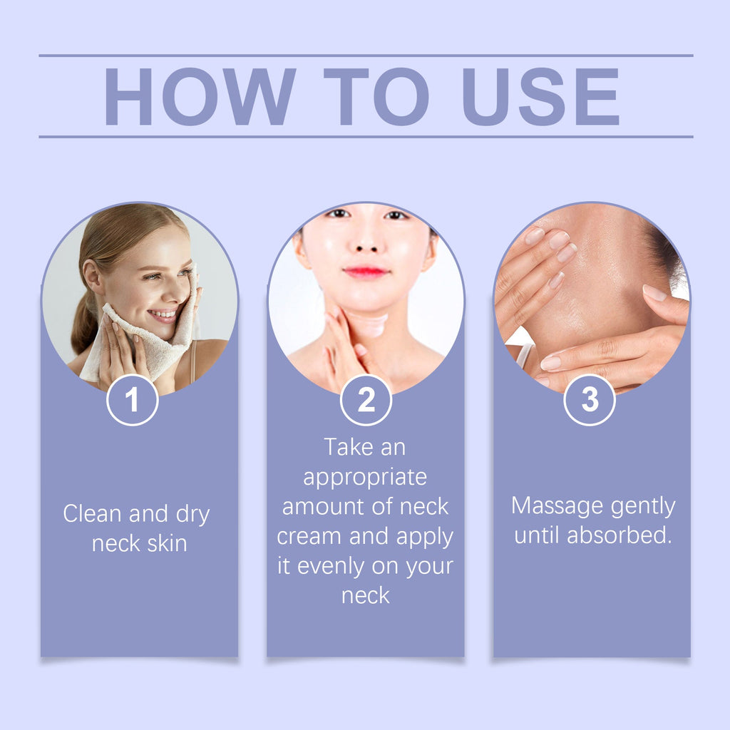 Moisturizing Neck Firming Cream Neck Repair Cream Firming And Lifting Gentle Moisturizing Elastic Elastic Anti-Wrinkle