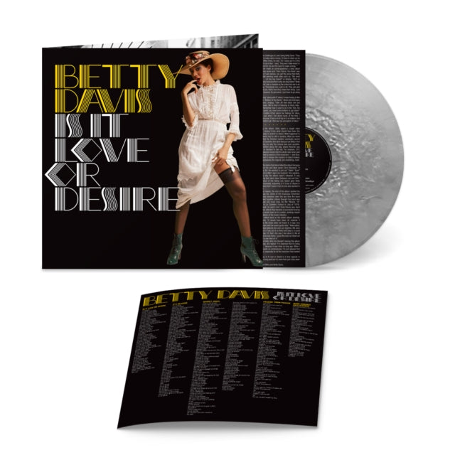 Betty Davis & Is It Love Or Desire (Silver LP Vinyl)