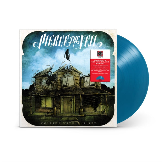 Collide With The Sky & Jaws Of Life & Collide With The Sky (Aqua Color LP Vinyl) & Misadventures (Silver With Red Splatter LP Vinyl)