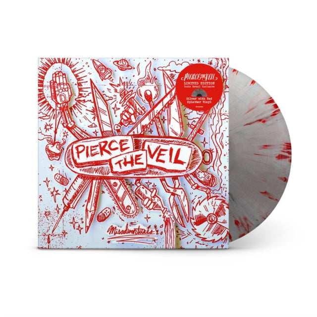 Collide With The Sky & Jaws Of Life & Collide With The Sky (Aqua Color LP Vinyl) & Misadventures (Silver With Red Splatter LP Vinyl)