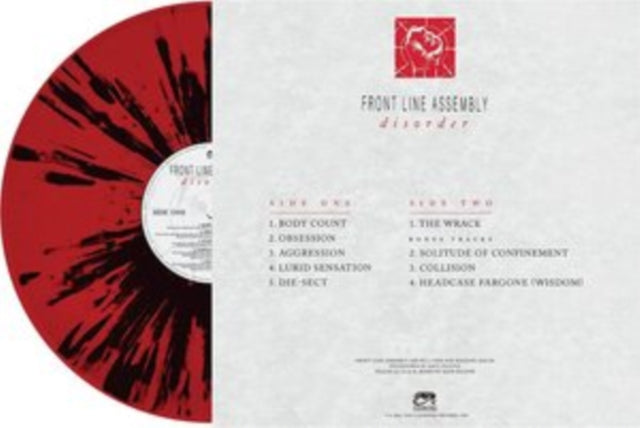 Tactical Neural Implant (Remastered) & Disorder (Red & Black Splatter LP Vinyl) & Total Terror Part I 1986 (Red Vinyl/2LP)