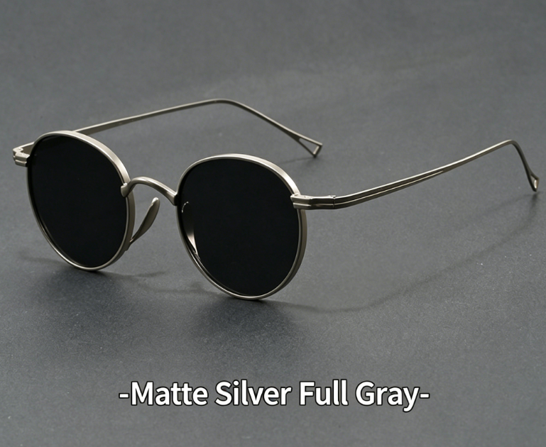 Vintage Celebrity Round Sunglasses for Men and Women