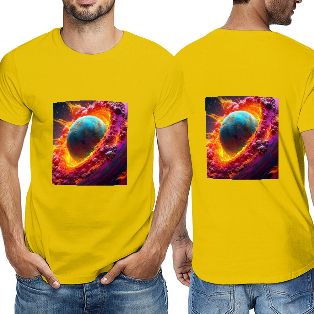 New 150g Men's  Short Sleeve T-shirt