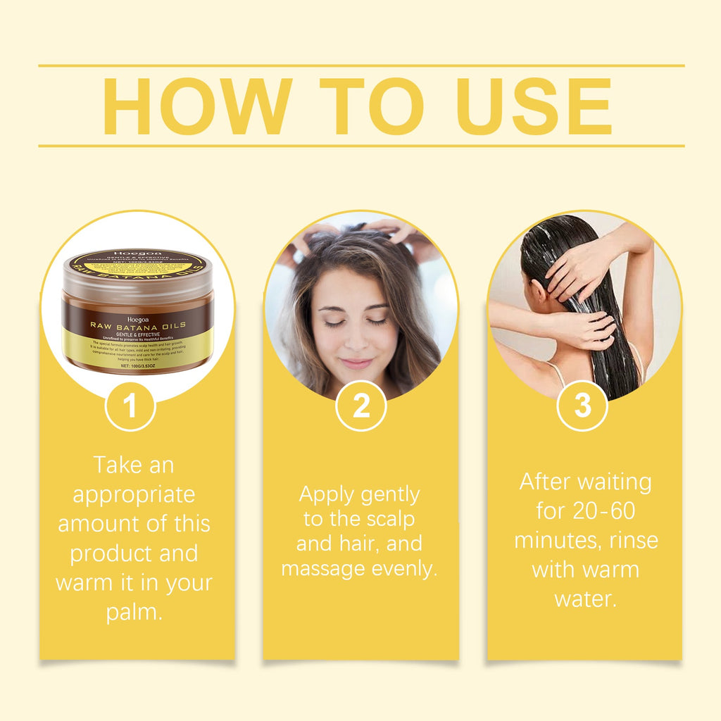 Batana Hair Care Cream Gently Nourishes Hair, Brightens Hair, Softens And Lustrous Hair Care Cream