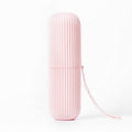 Plastic toothbrush box portable toothbrush cup brushing teeth mouthwash cup and dental cylinder