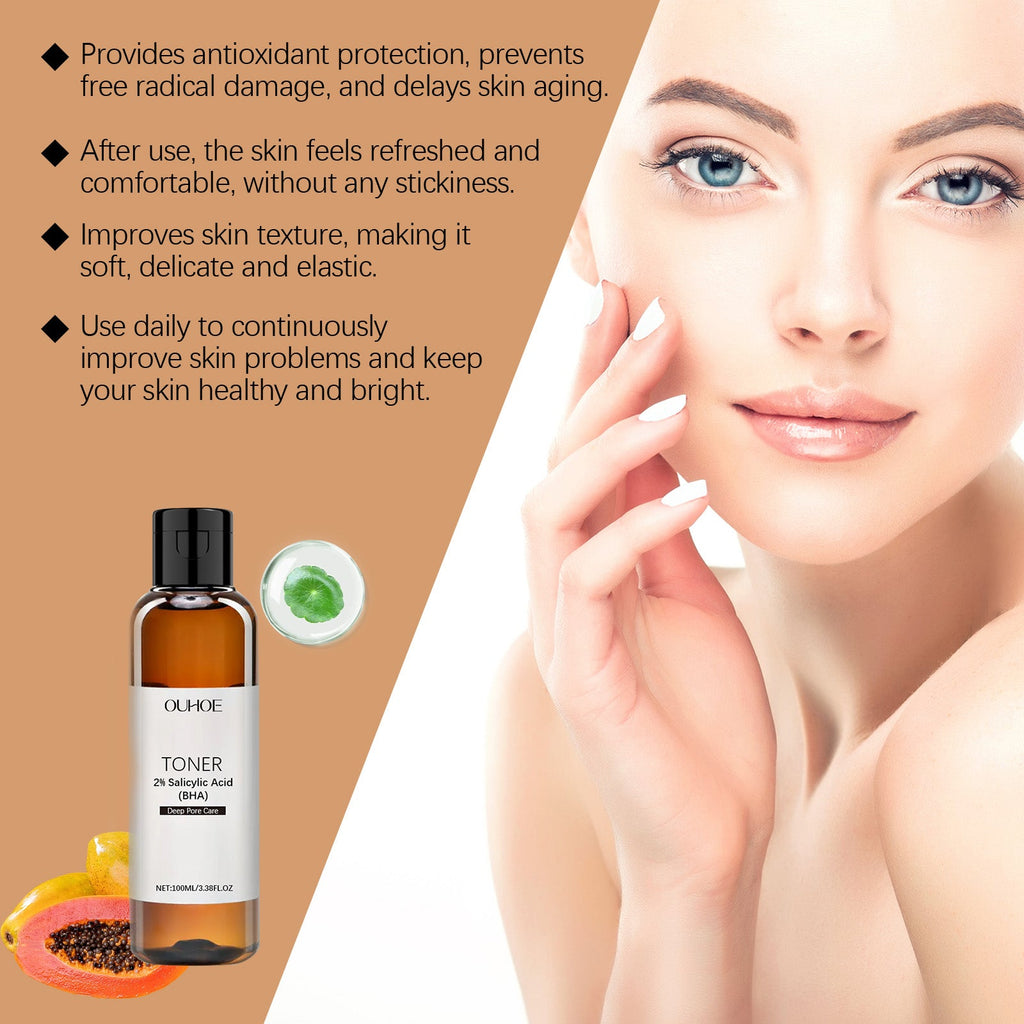 Salicylic Acid Pore Care Toner Gently Moisturizes And Hydrates Skin Refreshing Toner