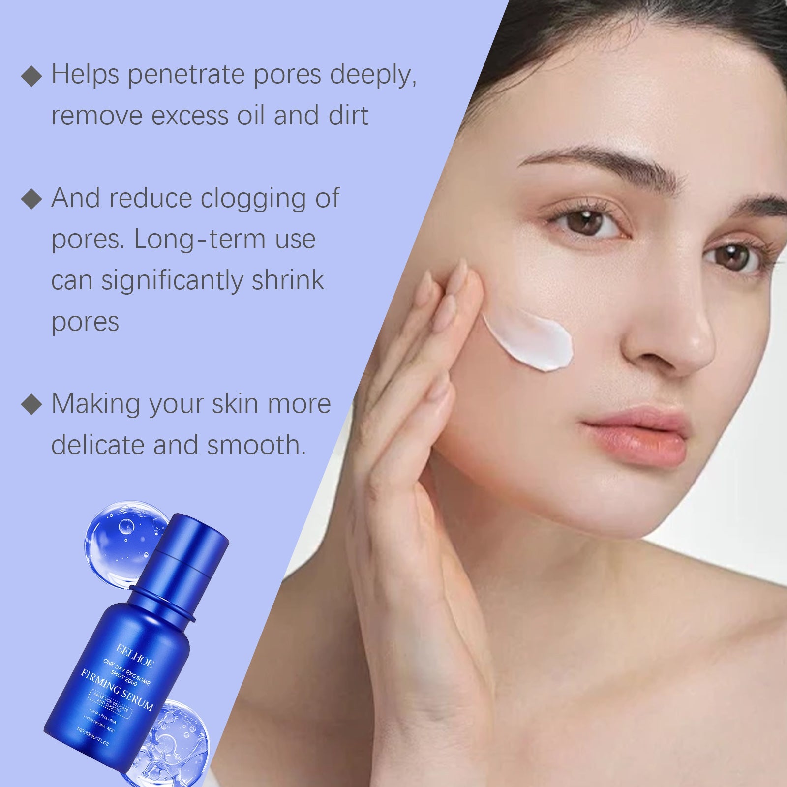 Firming Essence Moisturizing Balance Water Oil Delicate Pores Delicate Skin Anti-Wrinkle Moisturizing Nourish