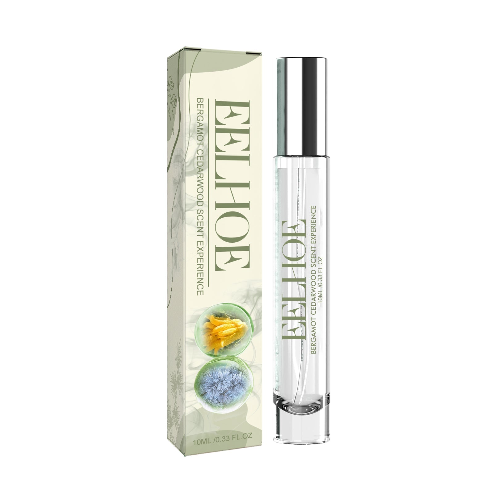 Bergamot Cedarwood Scent Experience Perfume, Fresh Wood Scent Lasting Fragrance Naturally Not Pungent Niche Perfume