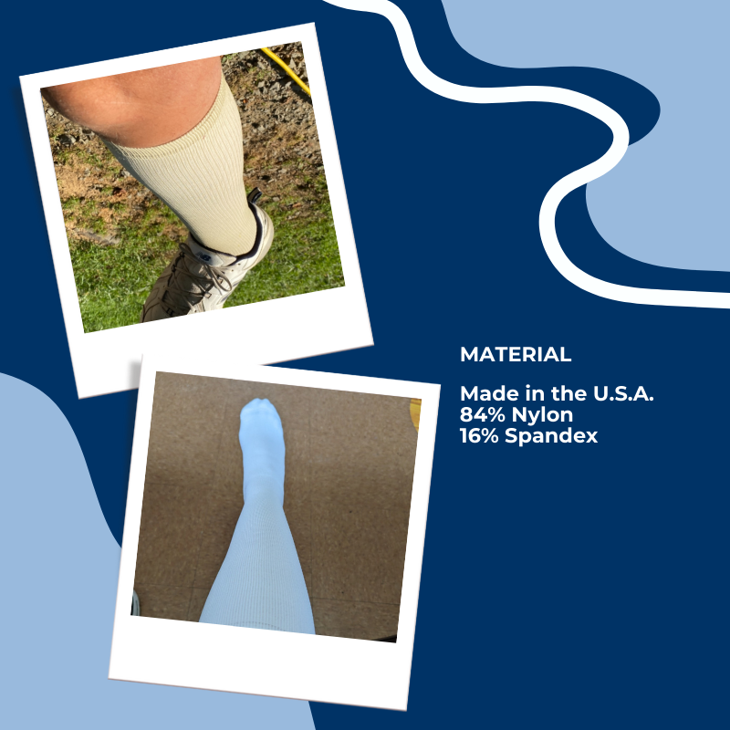 Women's Over The Calf Compression Stocking Socks (1 Pair) - Andersen Mercantile