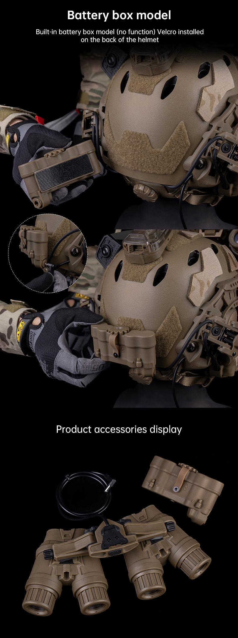 flip-up GPNVG-18 quad-tube night vision device model