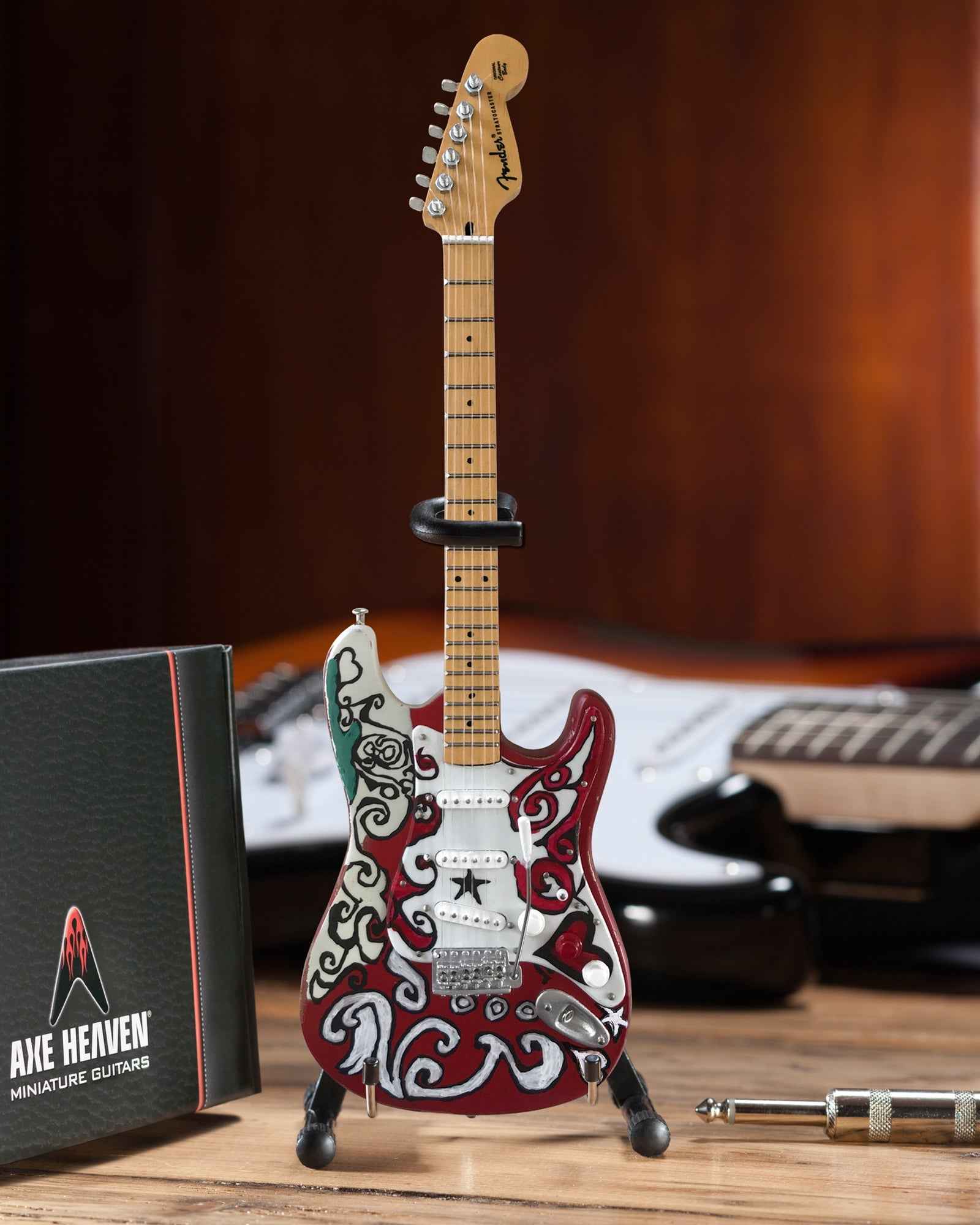 Officially Licensed Jimi Hendrix Mini Fender™ Strat™ Saville Guitar Model