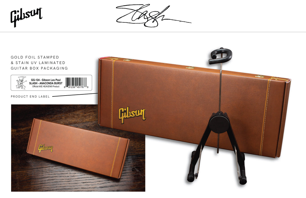 Slash Gibson J-45 Vermillion Burst Acoustic 1:4 Scale Mini Guitar Model