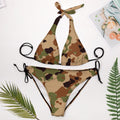 Plus size bikini swimsuit