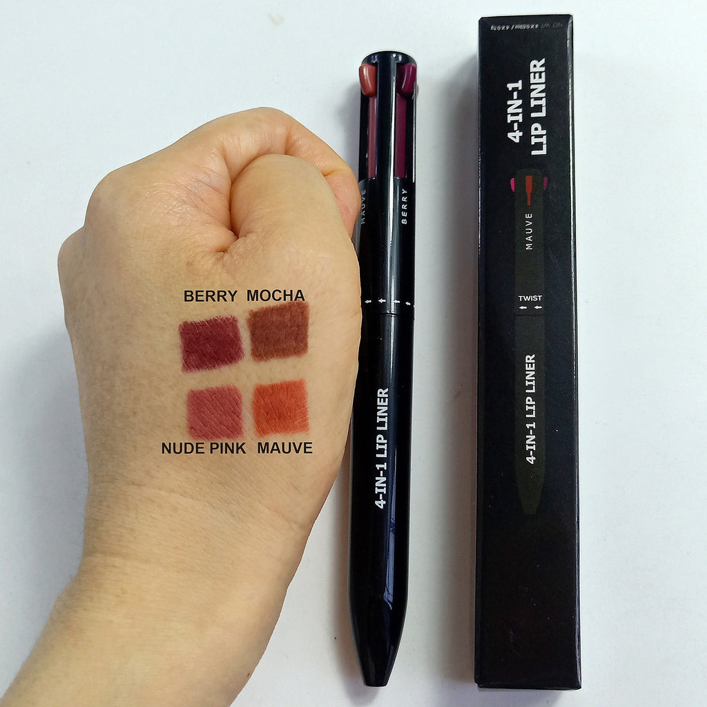 4 in 1 makeup pen 4 in 1 makeup pen 4 color lip liner lipstick 4in1 makeup pen