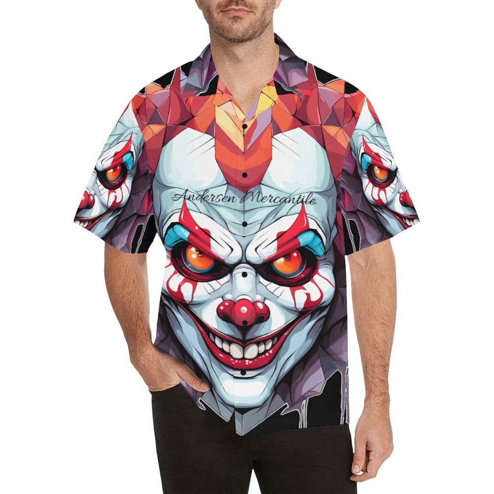 Relaxed Short Sleeve Shirt with Lapel Collar (T58)
