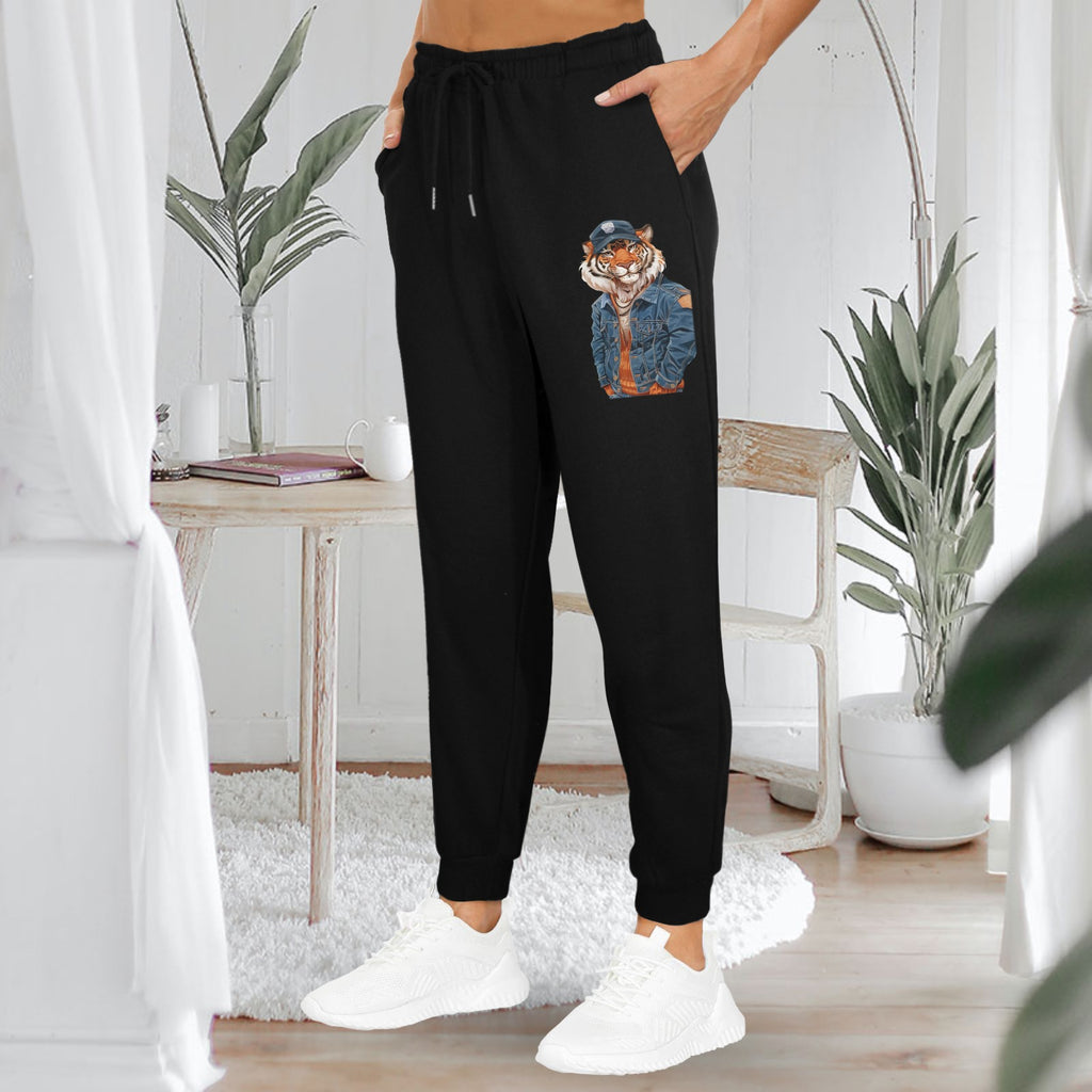 Unisex Fleece Sweatpants (Left Printing)Made in USA