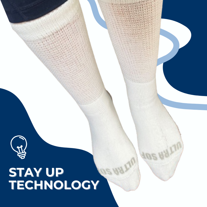 Women's Ultra-Soft Upper Calf Diabetic Socks (4 Pair) - Andersen Mercantile