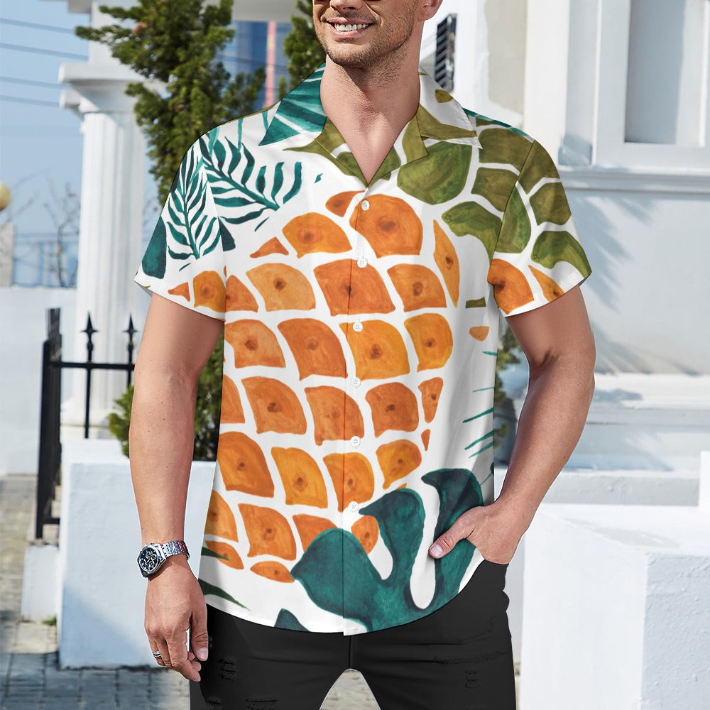 Cuban collar shirt