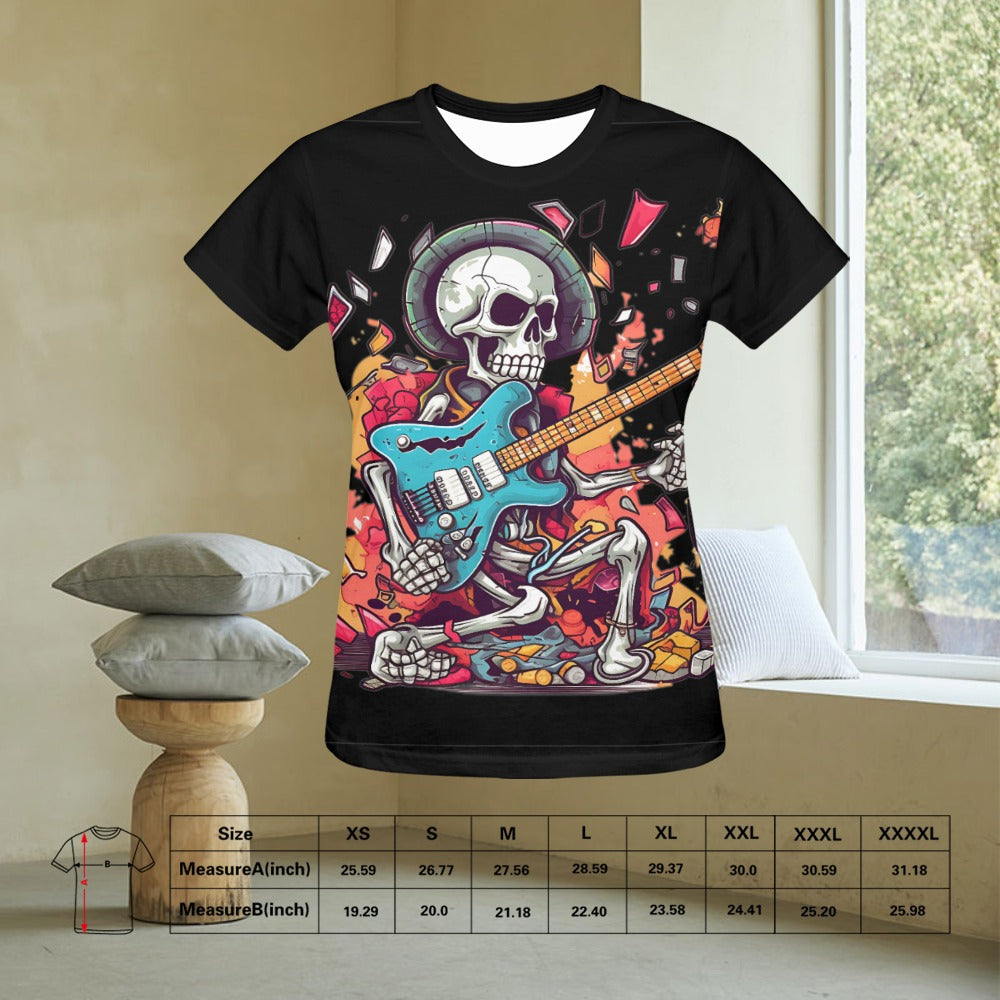 Women's All Over Print T-shirt (USA Size) (T40)