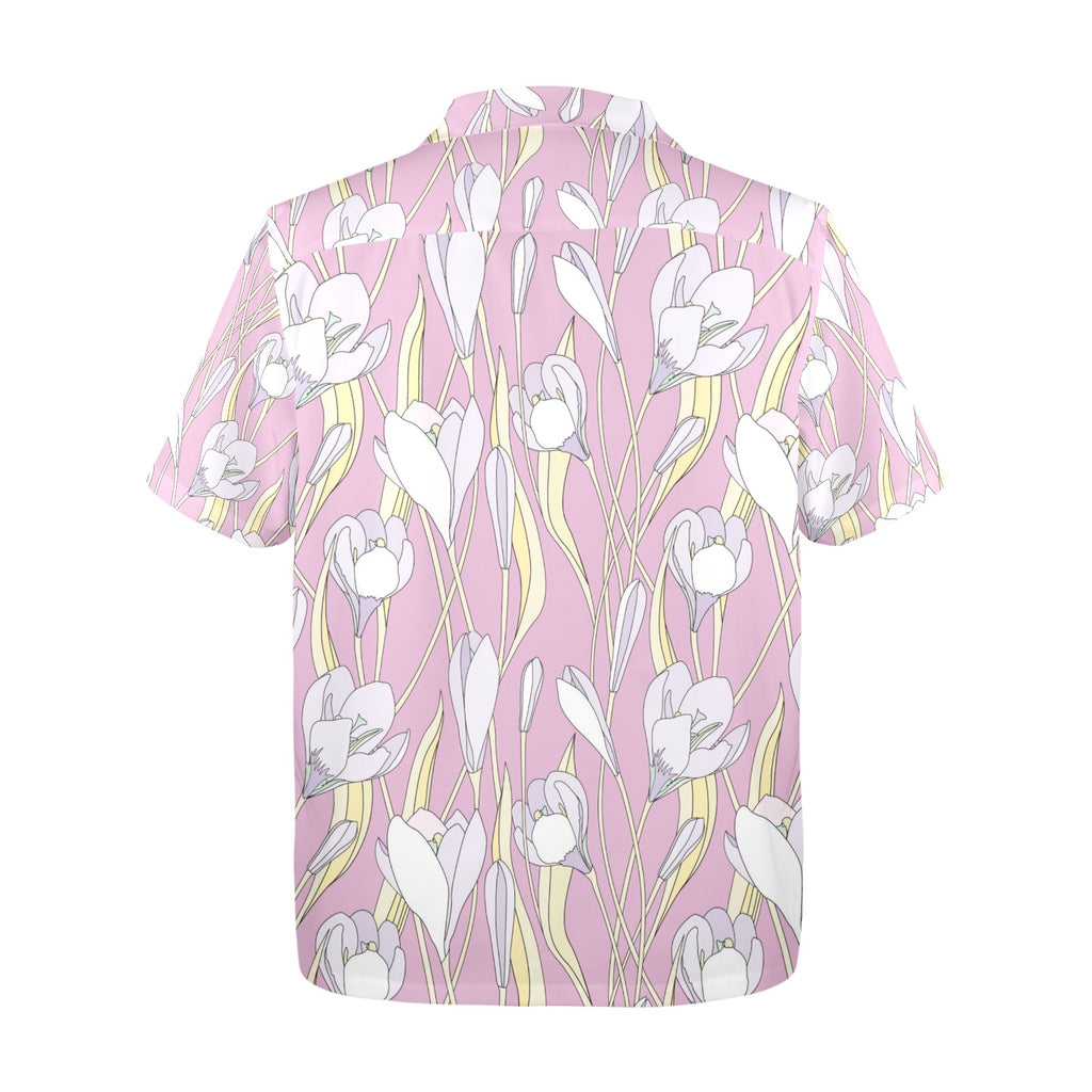 Men's All Over Print Hawaiian Shirt Made In USA Ships to USA Only