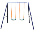 Two Station Swing Set for Children