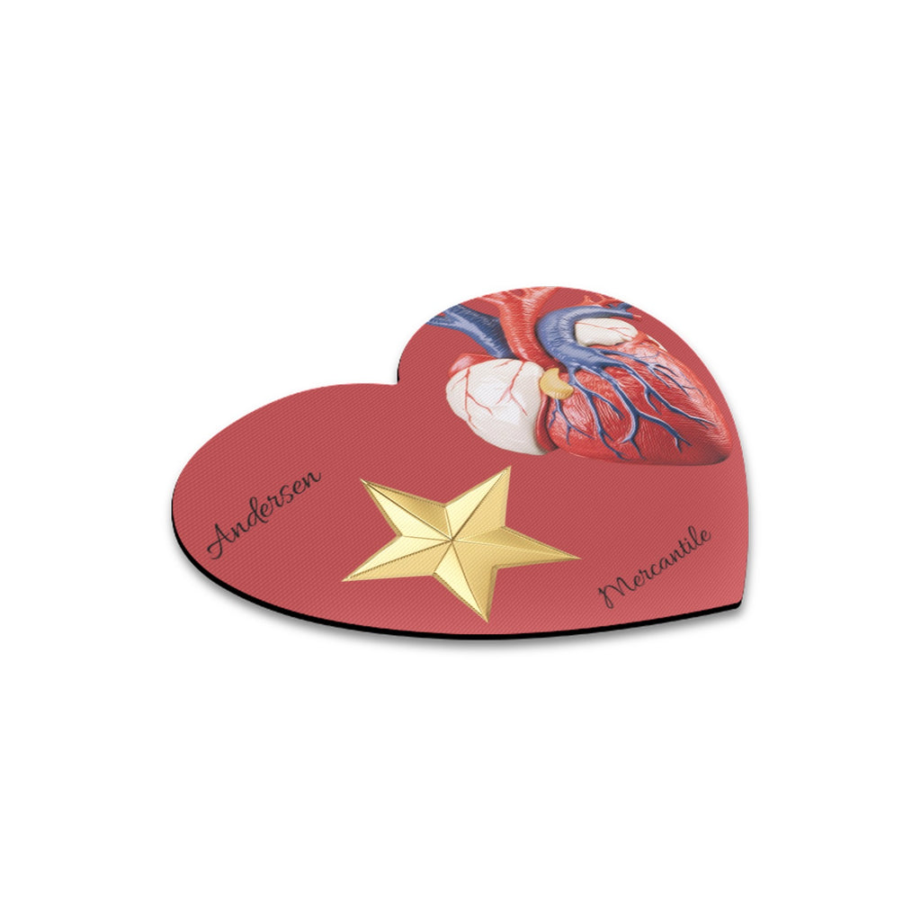 Heart-shaped Mousepad (Made In USA)