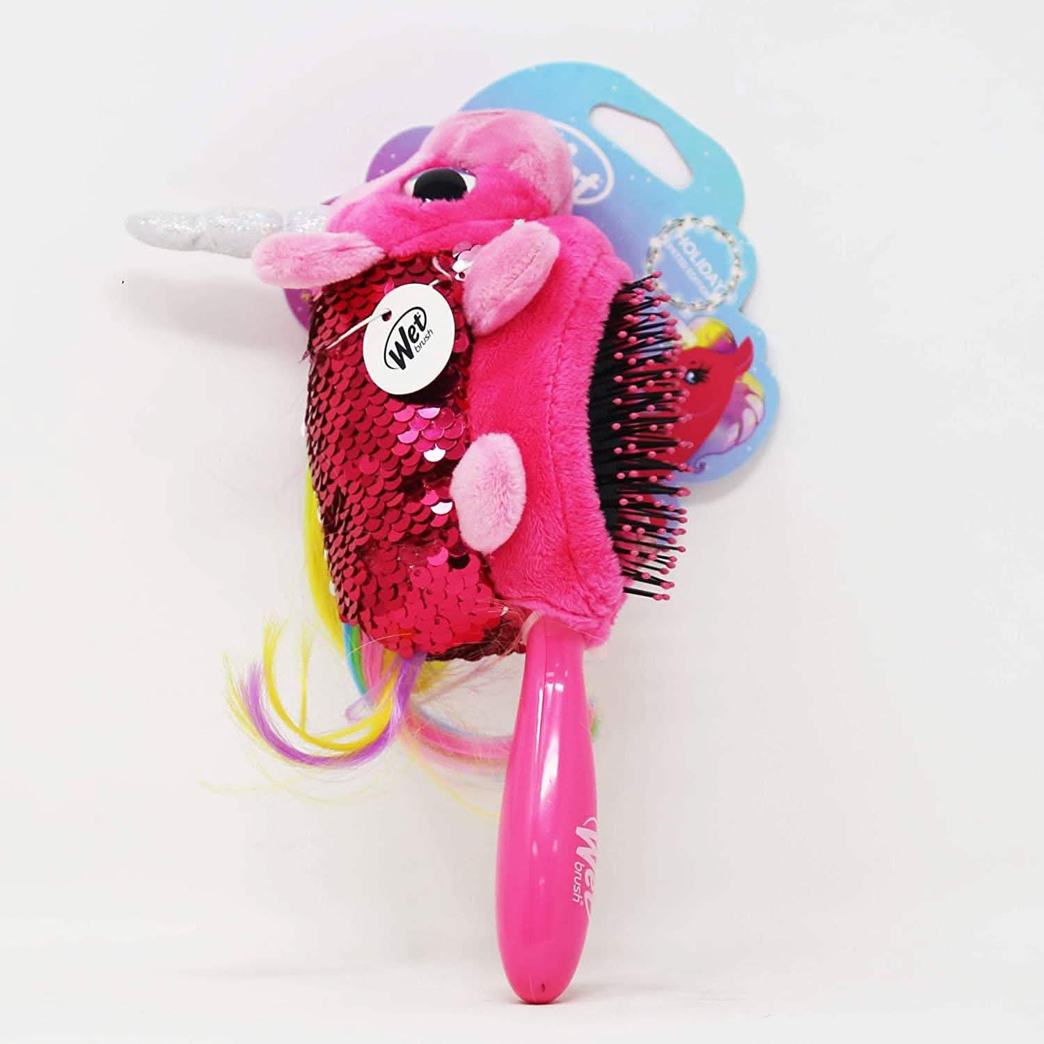 3-Pack: Wet Brush Plush Kid's Detangler with Soft IntelliFlex Bristles for All Hair Types