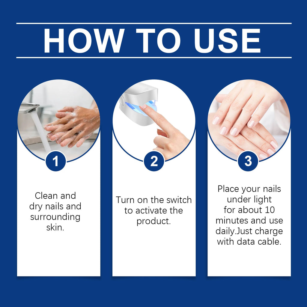 Nail Repair Machine Daily Gentle Care Of Hand And Foot Nails Cleaning And Repairing Damaged Nails Moisturizing Care Machine