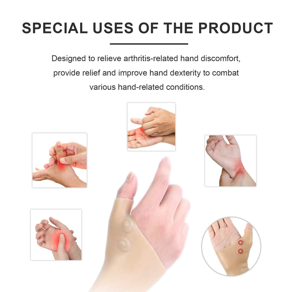 Magnet Relief Handguard Therapy Gloves, Relieve Wrist Pain And Discomfort Indoor Exercise Joint Care Gloves