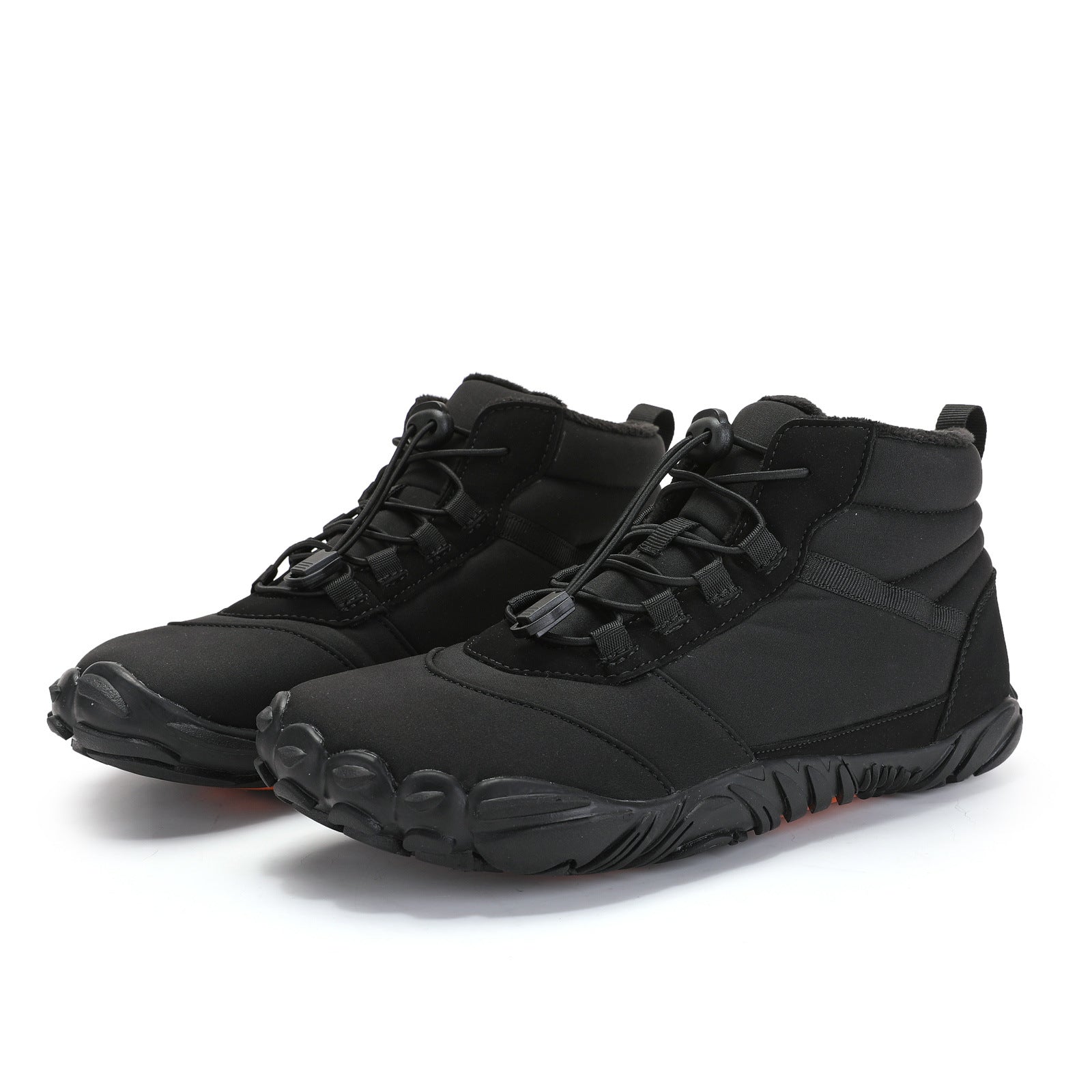 Outdoor sports winter velvet waterproof snow boots warm high top casual cotton shoes