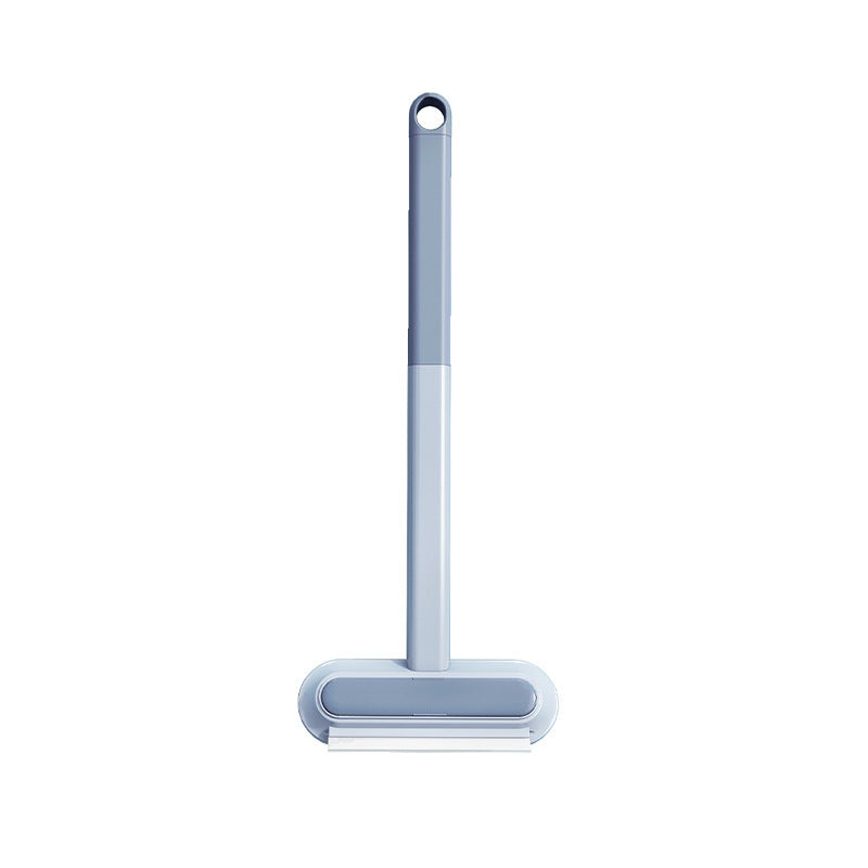 3-in-1 Pet Hair Remover Brush: Long-handle window & pet fur cleaning tool for cat/dog hair.