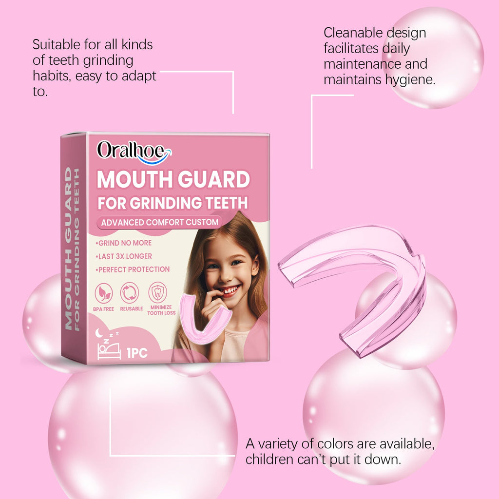 Children's Molar Mouthguard At Night Sleep Anti-Bite Molar Mouthguard Protects Children's Teeth
