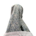 Floral Print Denim Pants Men Unique Design Flared Pants