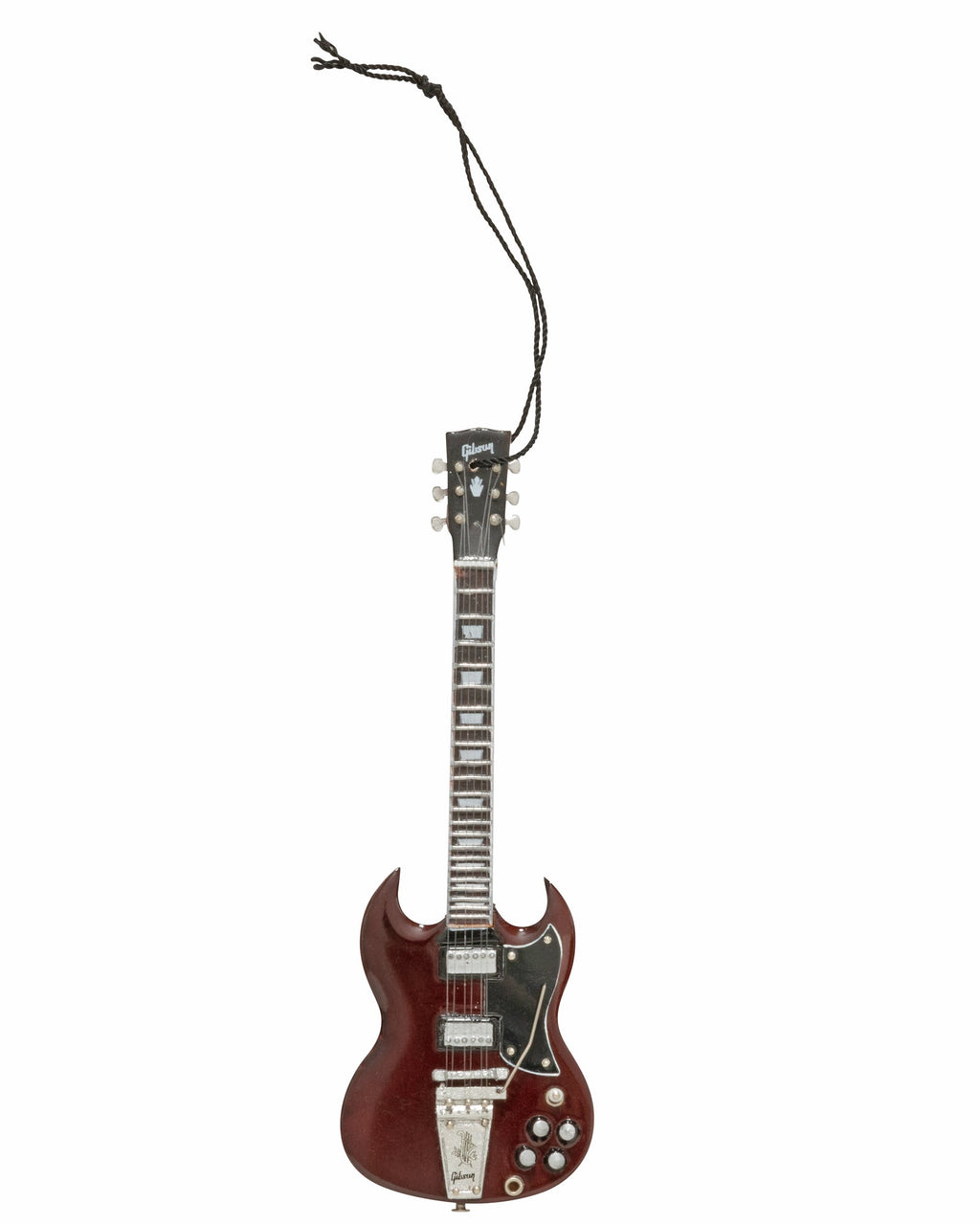 6" Gibson 1964 SG Standard Cherry Guitar Holiday Ornament - Andersen Mercantile