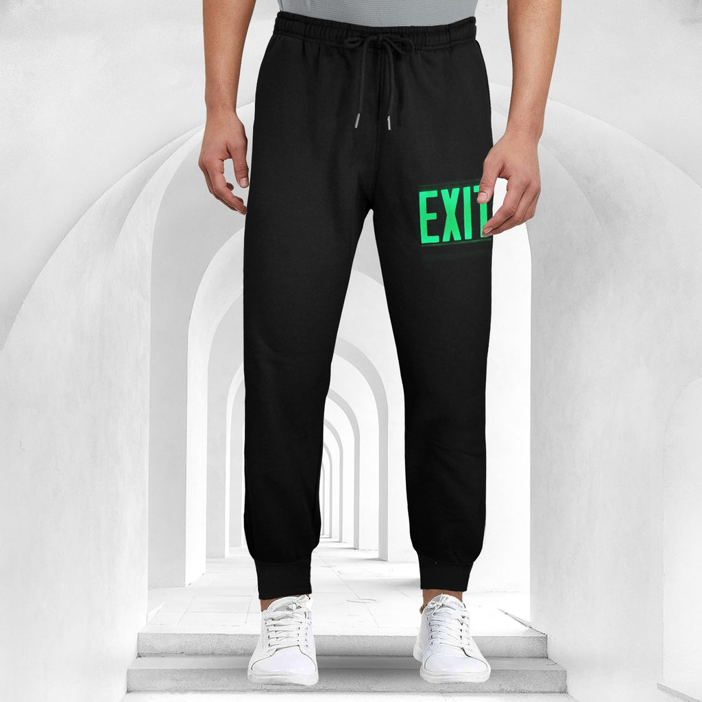 Unisex Fleece Sweatpants (Left Printing)Made in USA