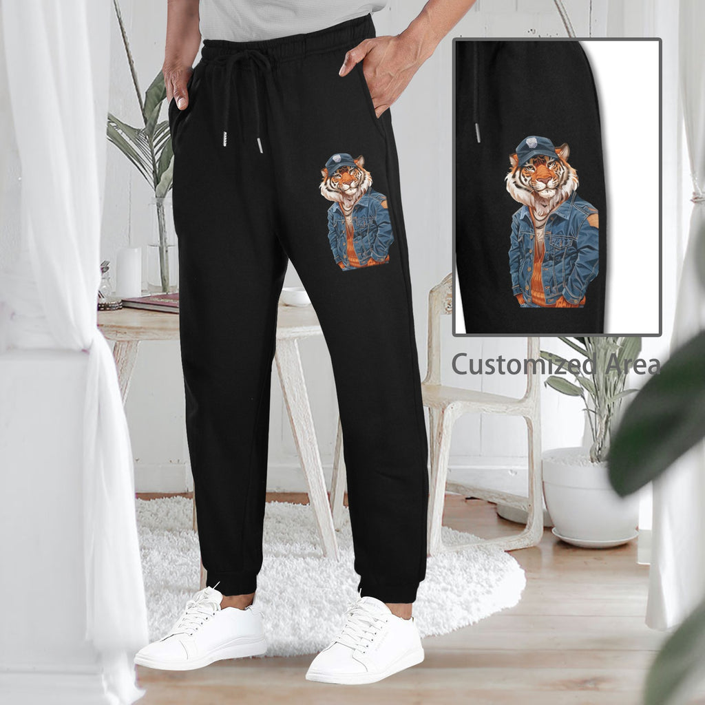 Unisex Fleece Sweatpants (Left Printing)Made in USA