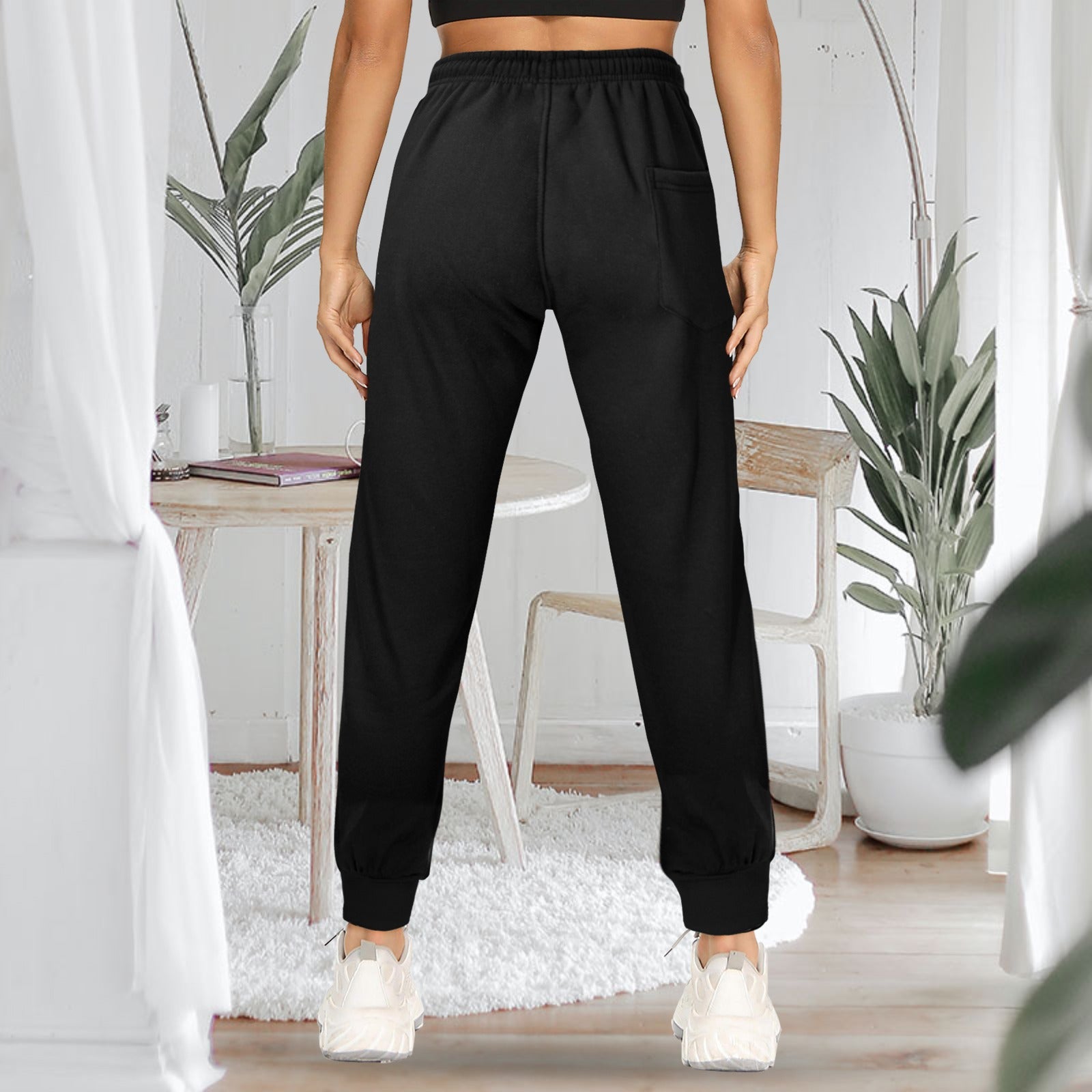 Unisex Fleece Sweatpants (Left Printing)Made in USA