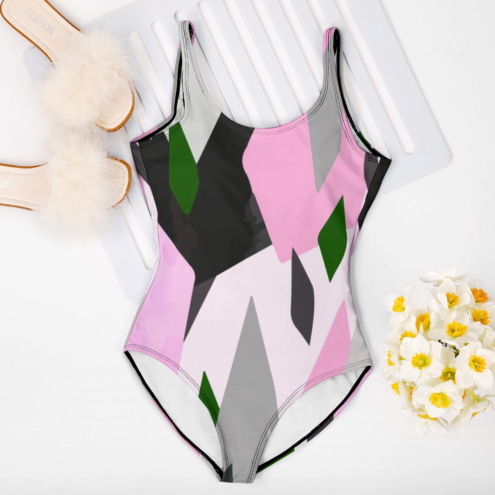 Chic Design Adult One Piece Swimsuit Full Print