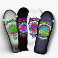 Bill Danforth Circle of Skulls 10”x30” Limited Edition, HAND-PAINTED Deck (PRE-ORDER, MAY 2027