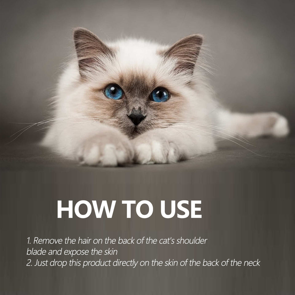 Pet Anti-Flea Tick Agent, External Deworming Skin Cleaning Tick Drops For Cats And Dogs