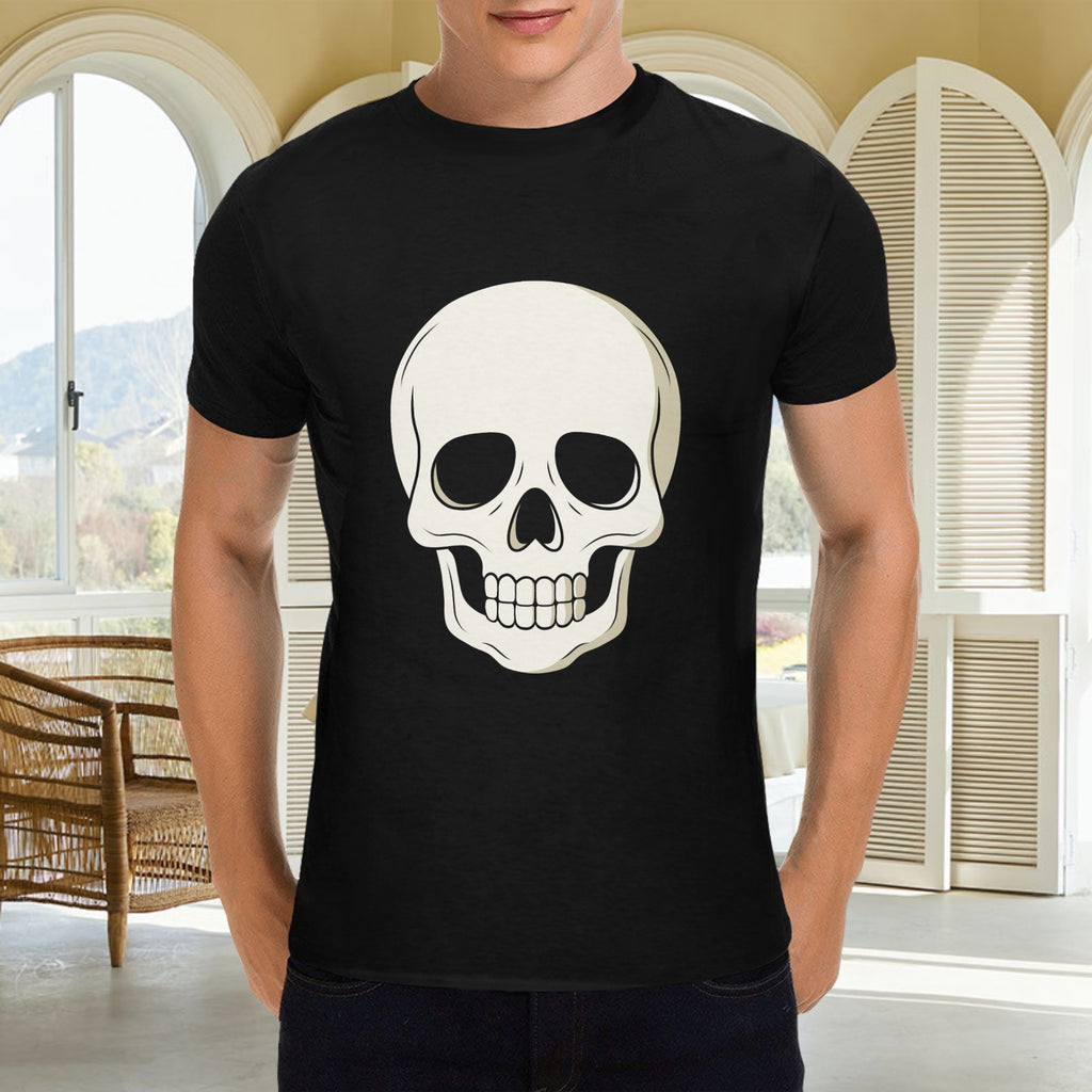 Men - Heavy Cotton T-Shirt - Front Print （Made in USA，Ships to USA Only）