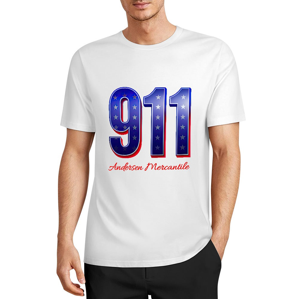 New Pure cotton short sleeved T-shirt Front print Multiple colors