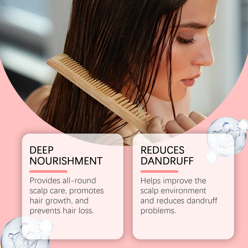 Repair Shampoo Nourishes Scalp, Hydrates Hair, Strengthens Hair, Fluffs And Refreshes Hair
